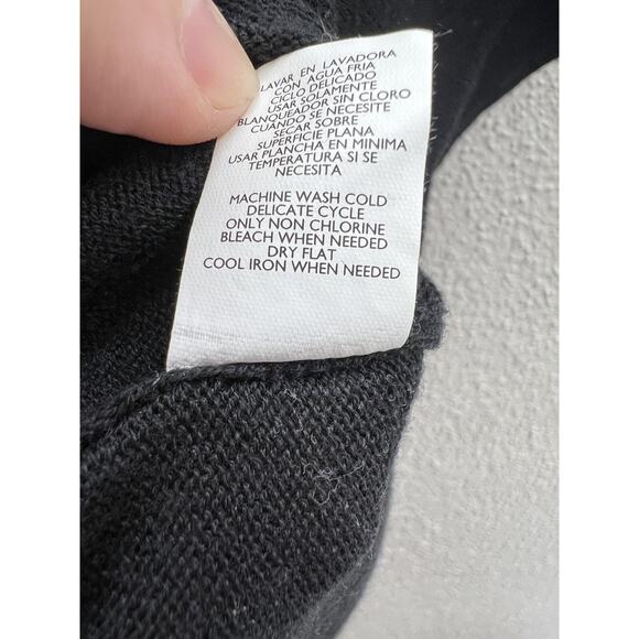 Womens Daisy Fuentes Moda Blouse Size Large Short Sleeve V-Neck - Picture 7 of 11